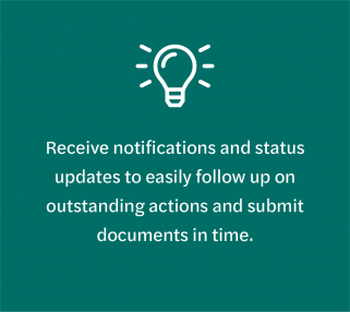 Receive notifications and status updates _ Signals